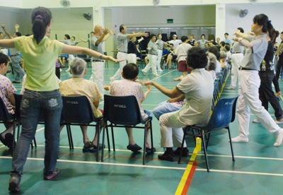 善用广播  心卫关怀跟上《水忏》闻法