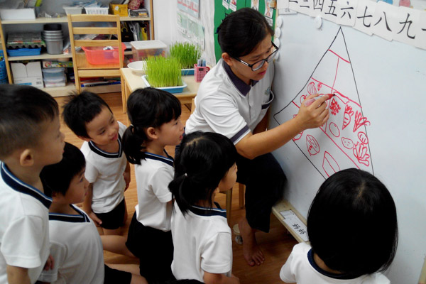 Little Farmers Learn About Vegetables and Health